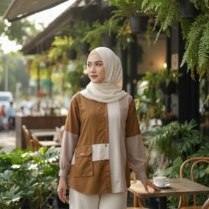 Alika Blouse Wanita Oversize