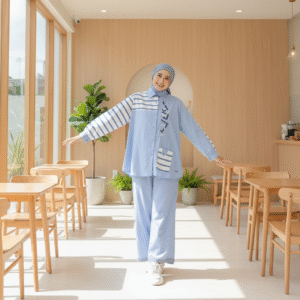 Peony Blouse Wanita Oversize