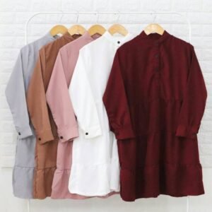 SIMBUU OFFICIAL Kemeja Wanita Tunik Daily