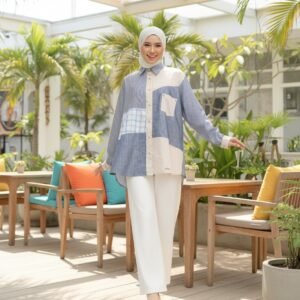 Aurora Blouse Wanita Oversize