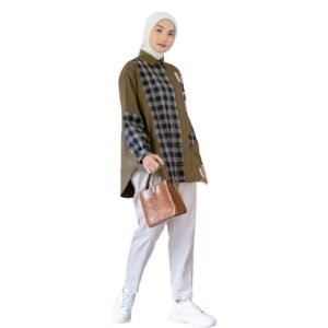 Simbuu Official - SB014 Zhea Blouse Wanita Oversize Modern Stylish Elegan
