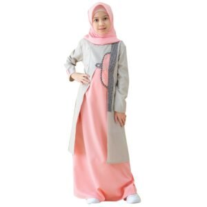 Lunangoofficial - Gamis Anak Wanita Lsa 459 Premium