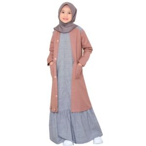 Lunangoofficial-Gamis Anak Terbaru  Kesan 2 pcs kode LGA 795 Premium