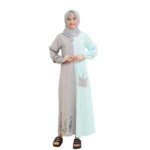 lunangoofficial-Gamis Anak Wanita Kekinian Terbaru Bordir Premium LGA 881