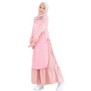 Gamis Anak LGA 838 Motif Love
