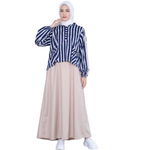 Gamis Dewasa Wanita Casual 2 pcs LG 845