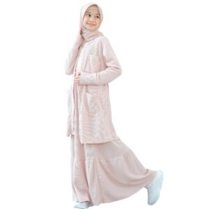 Setelan Rok Anak Bahan Knit Premium LGA 803
