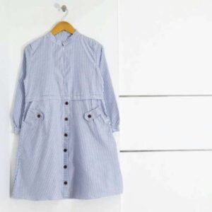 Tunik Katun Salur & Overall Kulot