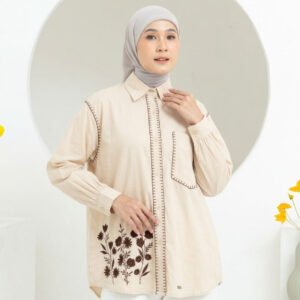 New Viola Cream Blouse Oversize