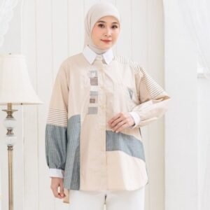 Zaskia Limited Edition Katun Exputon Blouse Oversize
